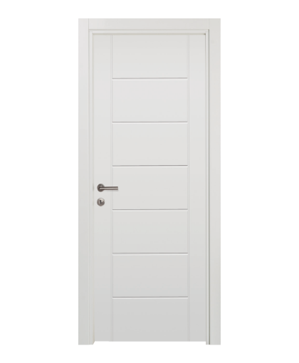 BY-240A Porte intérieure Laqué ou Placage pvc Vitrée